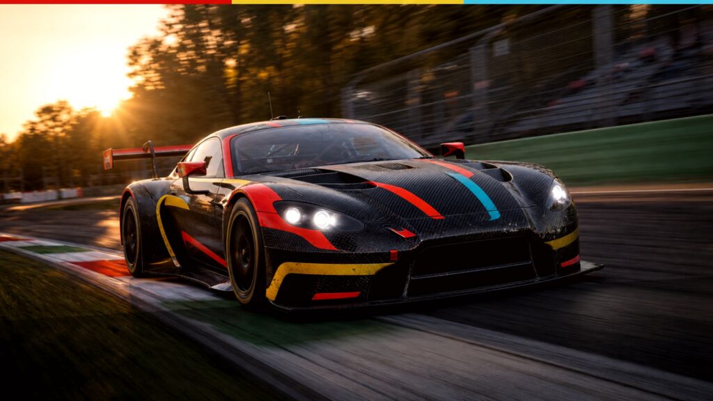 RaceVIP GT3 car on a racing circuit, used for an article about EVO SR clean racing and safety rating.